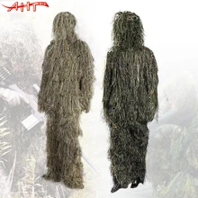Камуфляжная одежда ANHUITA, Охотничья благоприятная одежда, секретная охотничья воздушная стрельба, одежда для снайпера, камуфляжная одежда