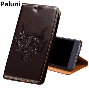 

For Meizu 16XS genuine leather flip case coque with credit card slot holder for Meizu 16X magnetic phone case funda capa cover