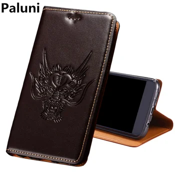 

For Sony Xperia XA1 Ultra genuine leather flip case coque credit card slot holder for Sony Xperia XA Ultra magnetic phone case