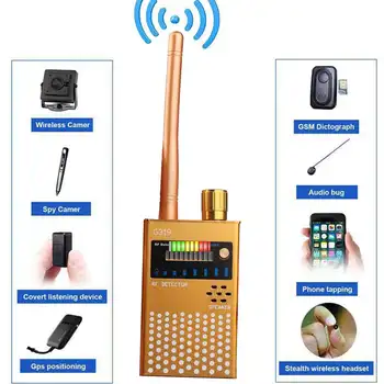 

9 Level LED Mini Camera Secret Camera Wearable Small Pen Camera Mini Digital Mini DV Camera Golden Camera Phone Detector