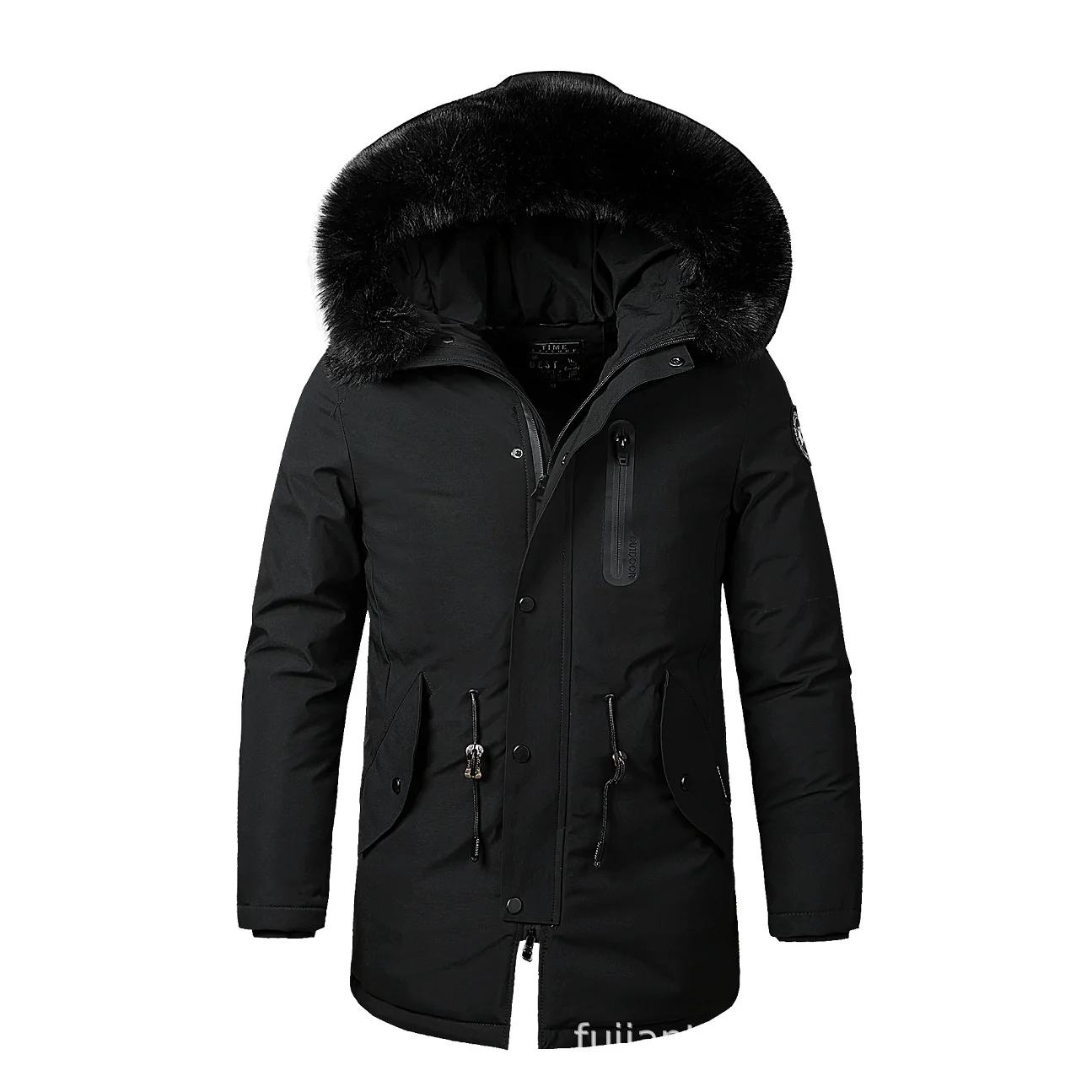 CYSINCOS, зимняя куртка для мужчин, вельветовое плотное пальто с отворотом, осенняя куртка-бомбер, хлопковая одежда для мужчин, Jaqueta Masculina