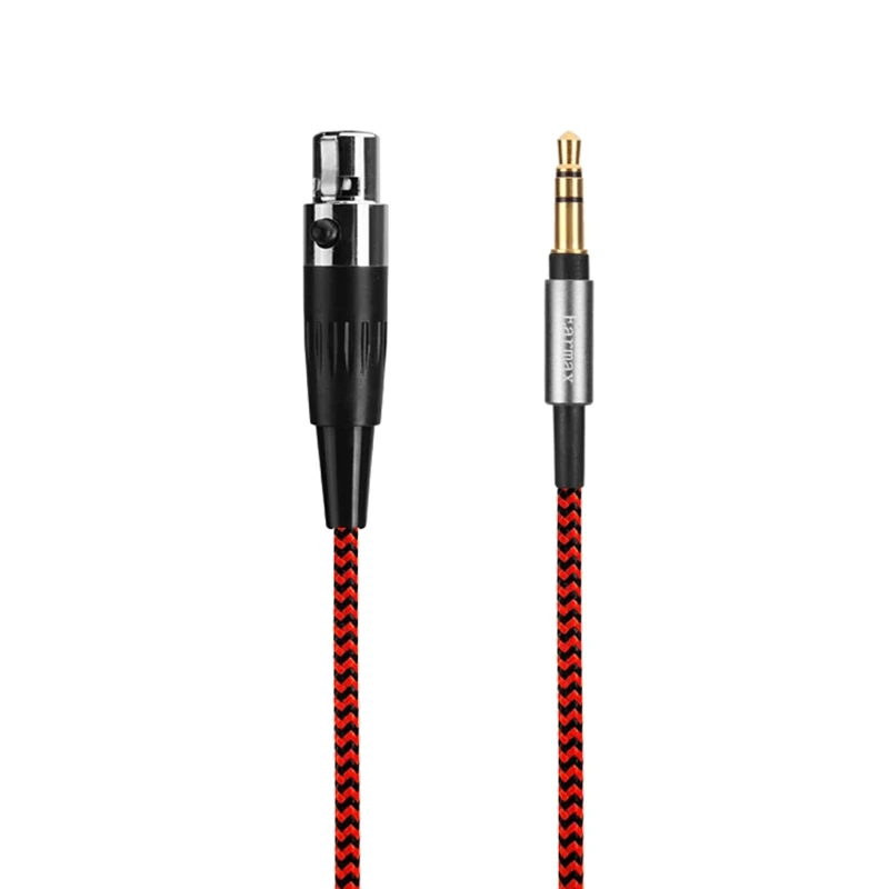 Nylon Audio Headphone Cable For AKG K553 K182 K175 K245 K275 K181 K712 Q701 