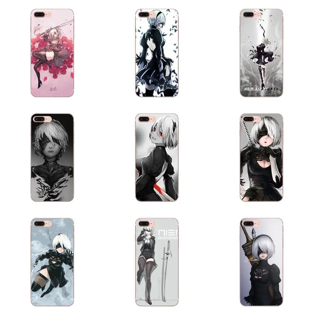 Yorha No. 2 Type B 2b Nier Automata For Huawei P7 P8 P9 P10 P20 P30 Lite Mini Plus Pro Y9 Prime P Smart Z 2018 2019 Skin Pattern | Мобильные
