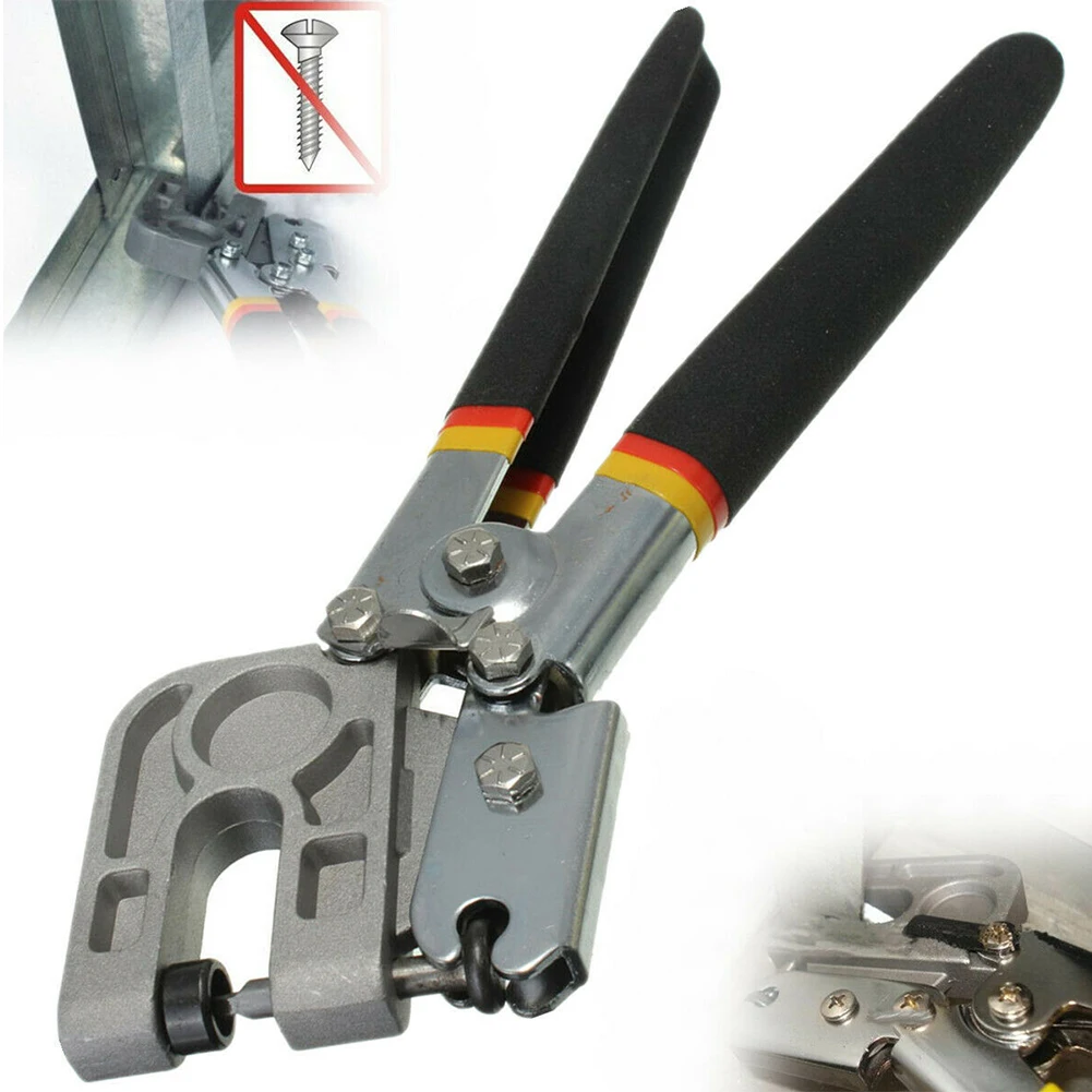 

Durable Clamp Fasteners Plaster Board Practical Pliers Steel Punch Tool Antislip Handle Home Partition Pincer Lock Drywall