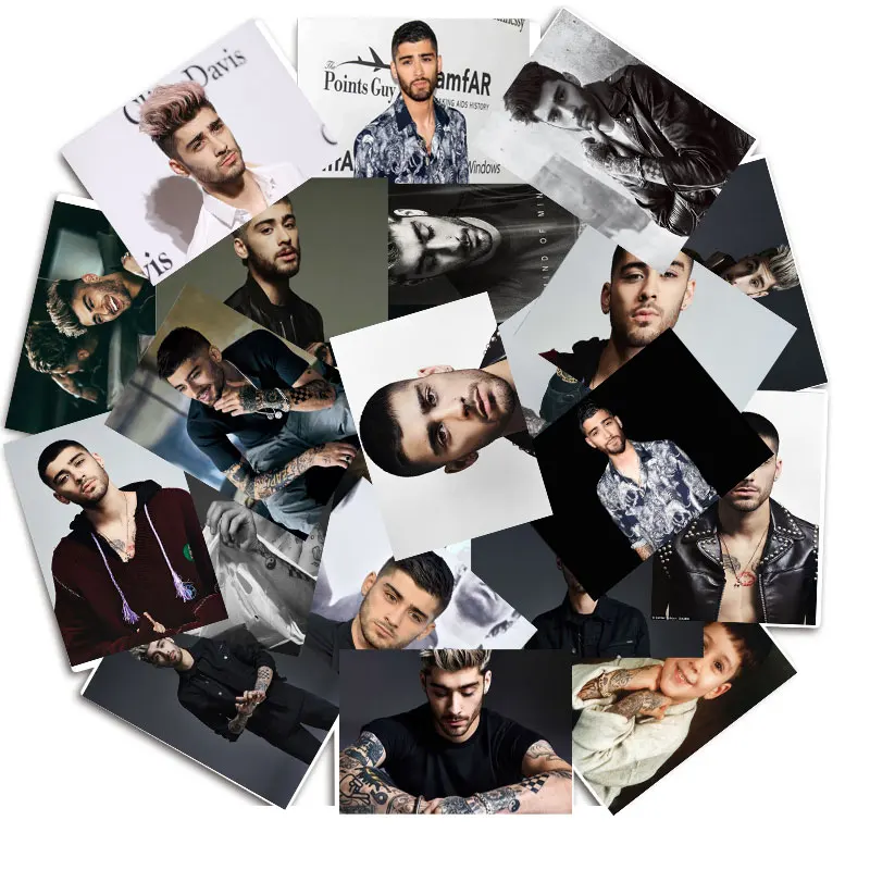 25 шт./упак. Zayn наклейки для мобильного телефона автомобиля мото ноутбук багаж велосипед скейтборд наклейка