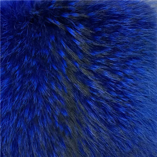 Royal blue Жилет из натурального меха енота, женский зимний жилет из натурального меха,, женский жилет из натурального меха енота - Цвет: Royal blue
