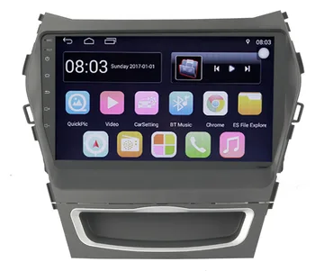 

10.1" octa-core 2.5D IPS screen Android 10 Car GPS radio Navigation for Hyundai ix45 Santa fe 2016 with 4G/Wifi,DVR,1080P