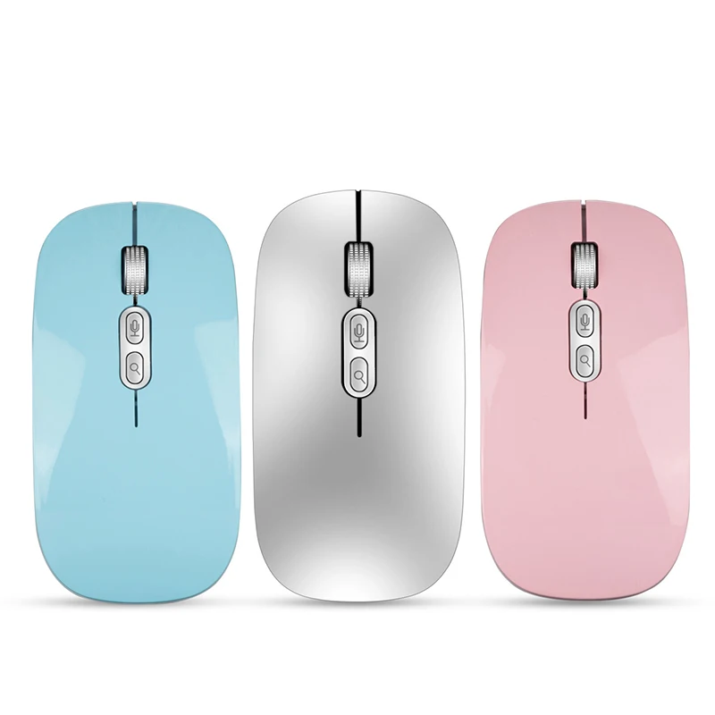 

2020 Newest AI Intelligence Voice Translation Mouse To Text Multi-Language Translation Ultra-Thin Wireless Charging Mouse