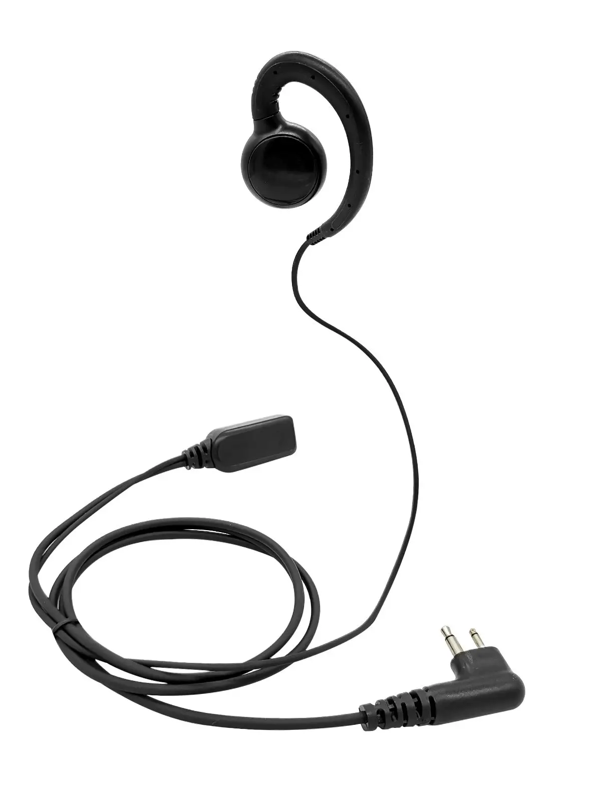 Ecouteur Talkie Walkie EJ.life Écouteur Pour Talkie-walkie Casque En Forme De G Micro PTT Renforcé Plug And Play Mains Oreillette Baofeng