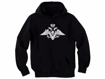 

Russian armed forces emblem military black graphic hoodie for man/women/junior