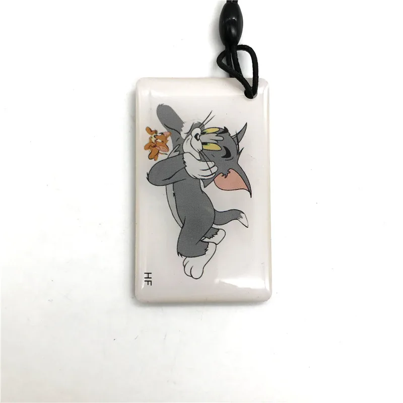 1pcs 125Khz Writable Rewritable RFID EM4305 Contactless Keyfob Tag Token For Copier Access Control Card Rewrite - Цвет: C