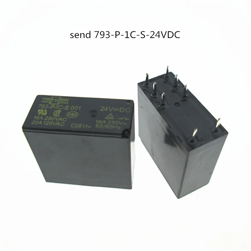 Новое реле 793 P 1C 24VDC S 793P1C DC24V 24V 16A 250VAC 8PIN|Реле| |