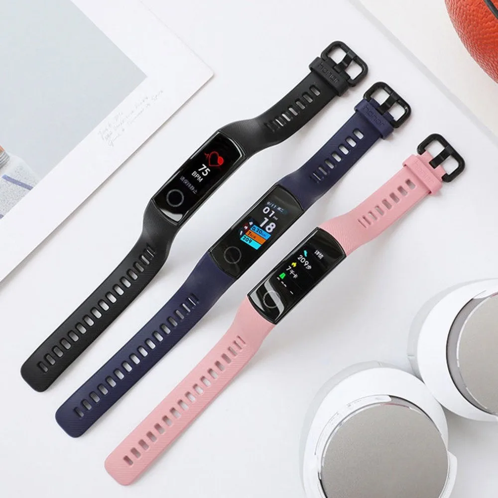 Huawei Honor Band 4 умный Браслет 2.5D стекло сенсорный экран Bluetooth монитор сердечного ритма Поддержка Android и IOS