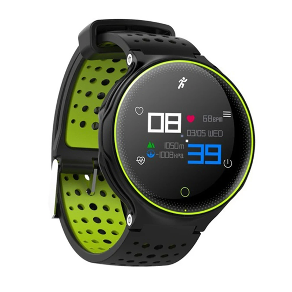 Swimming Wristband Watch Sleep Monitor Exercise Bluetooth Colorful Display Waterproof Smart Bracelet Heart Rate Monitor Sports
