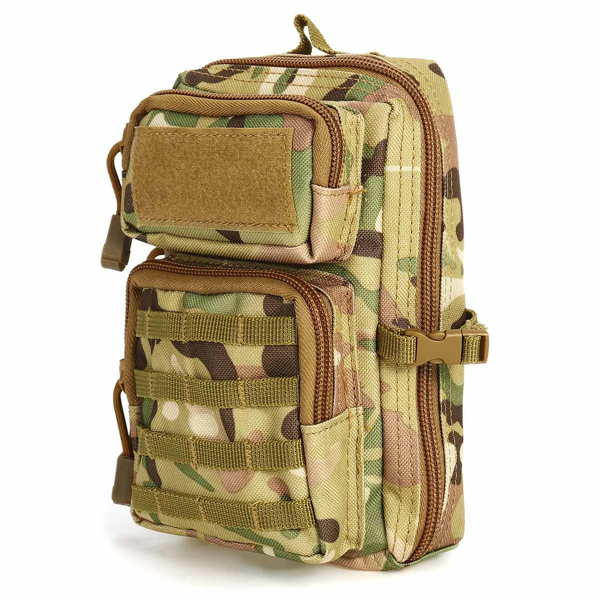 CP Strapless Тактический чехол универсальная кобура Военная Molle сумка с поясом на бедра и талию кошелек сумка кошелек чехол для телефона на молнии Кемпинг походные сумки - Цвет: CP Strapless