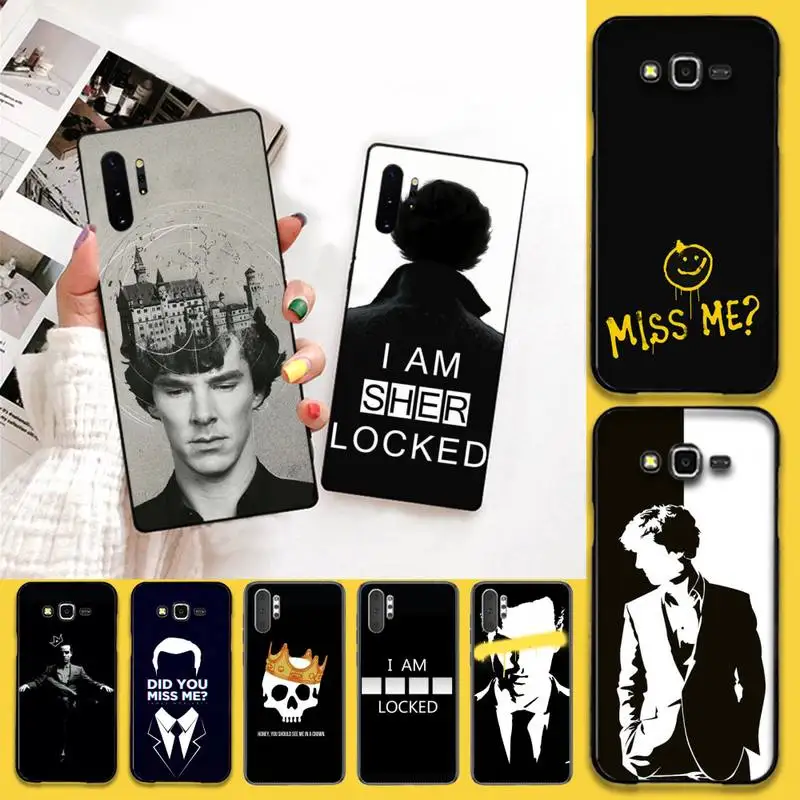 

KPUSAGRT Sherlock Moriartee 221B DIY phone Case cover Shell For Samsung Note 7 8 9 10 Lite Plus Galaxy J7 J8 J6 Plus 2018 Prime