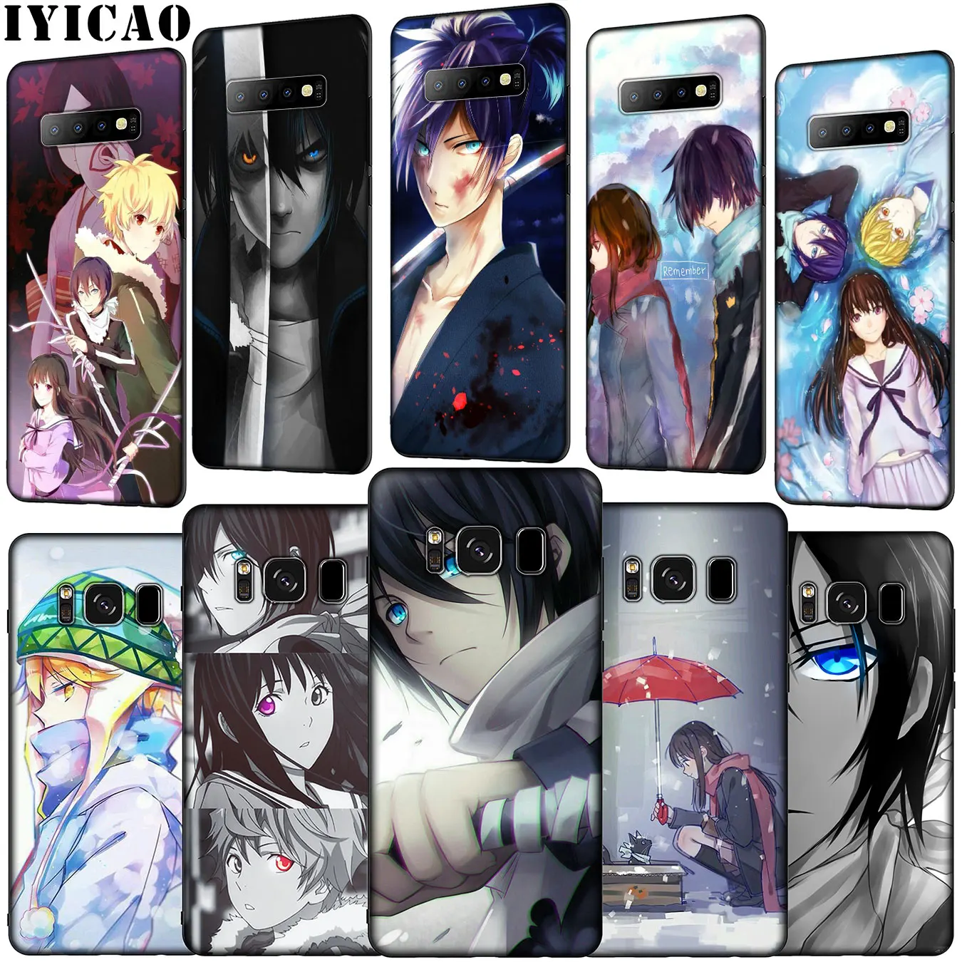 IYICAO Noragami аниме Мягкий силиконовый чехол для телефона Samsung Galaxy S20 Ultra S10 Lite S9 S8 Plus S6 S7