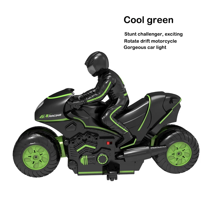 Remote Control Motorcycle Boy Drift Car 2.4G Electric Sidewalk Stunt Car 360 Degree Rotating High-speed Remote Control Car Toy 3 Remote Control Motorcycle Boy Drift Car 2.4G Electric Sidewalk Stunt Car 360 Degree Rotating High-speed Remote Control Car Toy 3