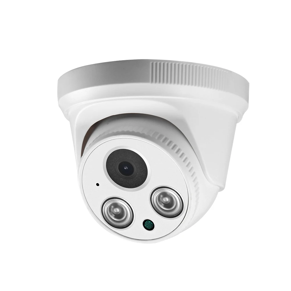 

H.265 Dome AHD IP Camera 1080P HD Indoor IR Night Version Video CCTV Security Surveillance Home IPCam 3.6mm Lens Onvif