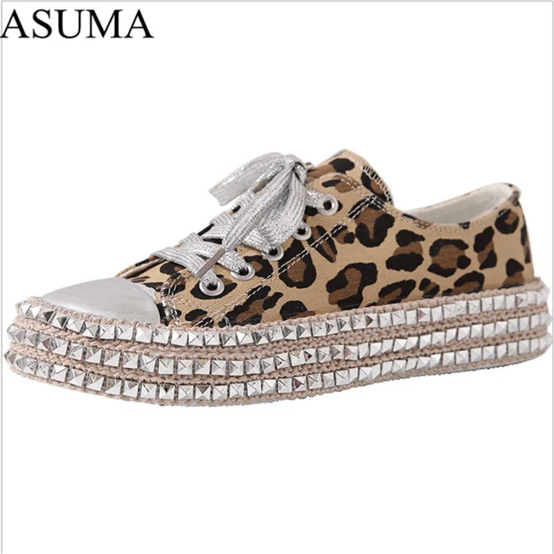 leopard rivet shoes (7)
