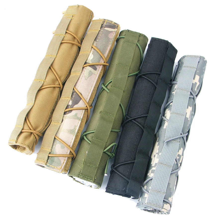 Suppressor Cover Tactical Airsoft Silencer Protective Camouflage