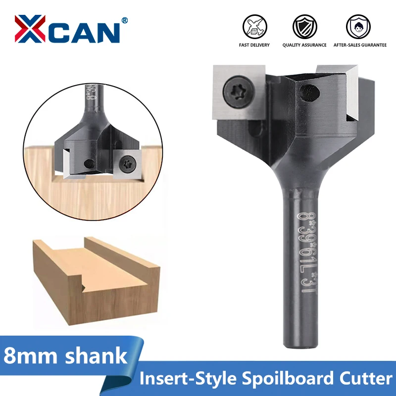 Sabre Tools 8mm Shank T Type CNC Spoilboard Surfacing Router Bit Carbide Sabre Tools 8mm Shank T Type CNC Spoilboard Surfacing Router Bit Carbide