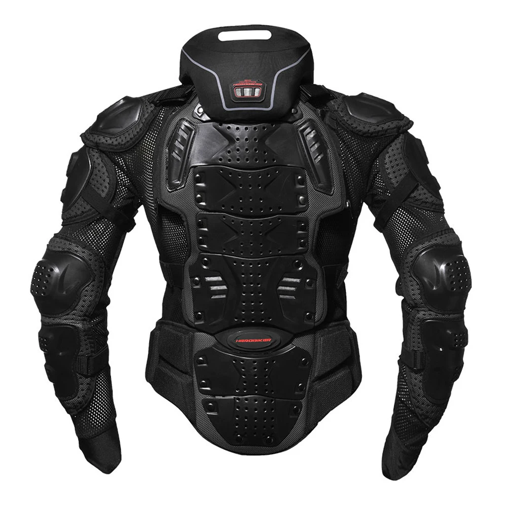 Neck Protector Armor HEROBIKER, летняя мотоциклетная куртка, мотоциклетная мужская Броня, мото куртка, броня, мотоциклетная куртка для мотокросса с защитой шеи - Цвет: Neck Protector Armor