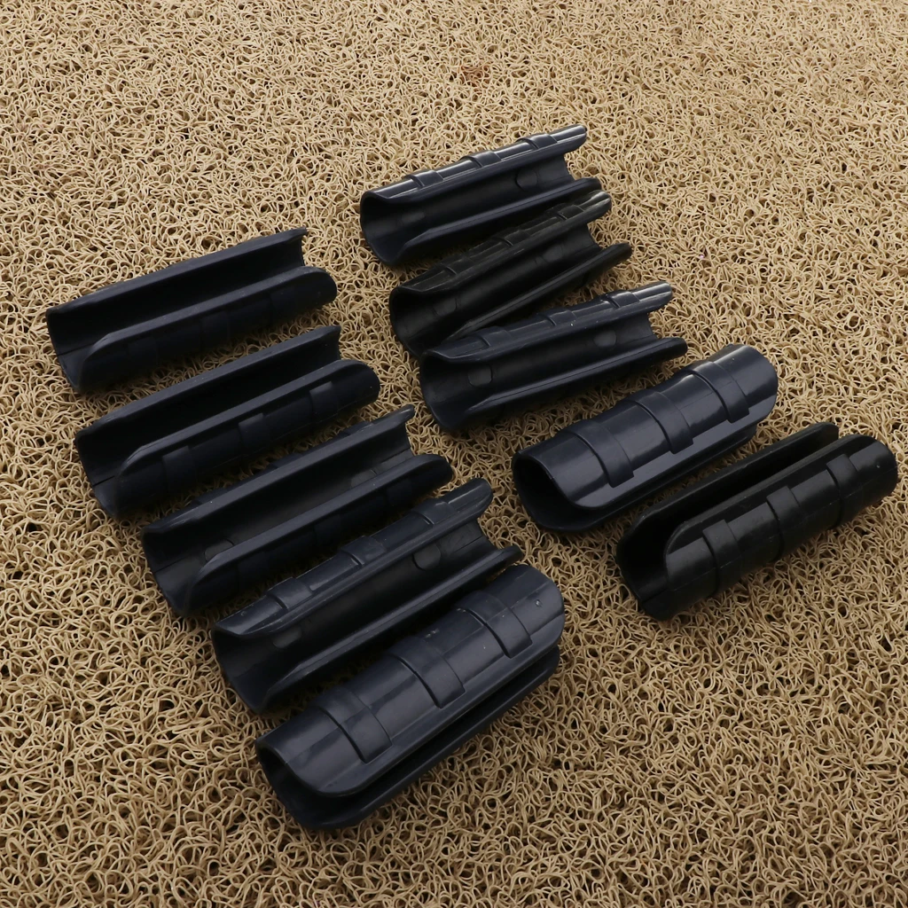 10pcs 0.98'' Garden Buildings Tube Clip Greenhouse Frame Pipe Film Clamp Heavy Duty