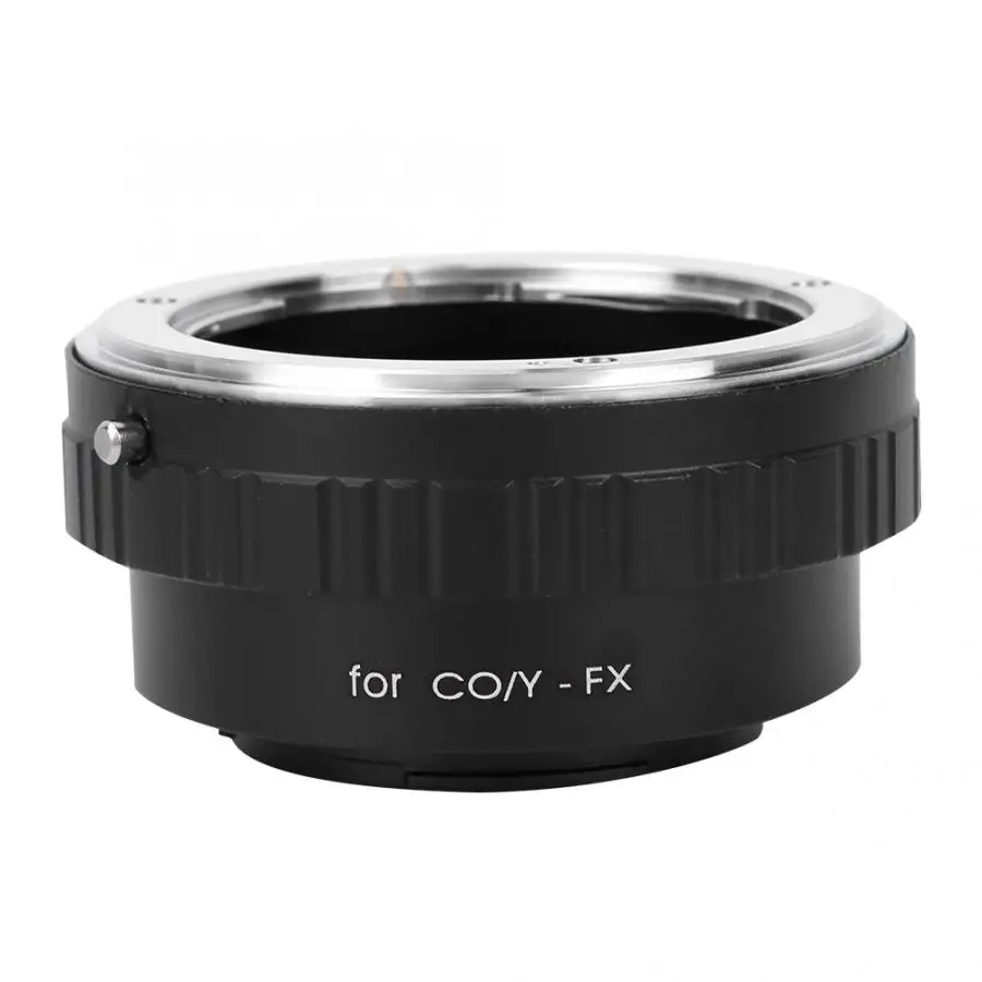 Металлическое Крепление объектива адаптер кольцо поддержка Contax для Yachica CY/YC объектив подходит для Fuji FX камеры поддержка ручной фокусировки
