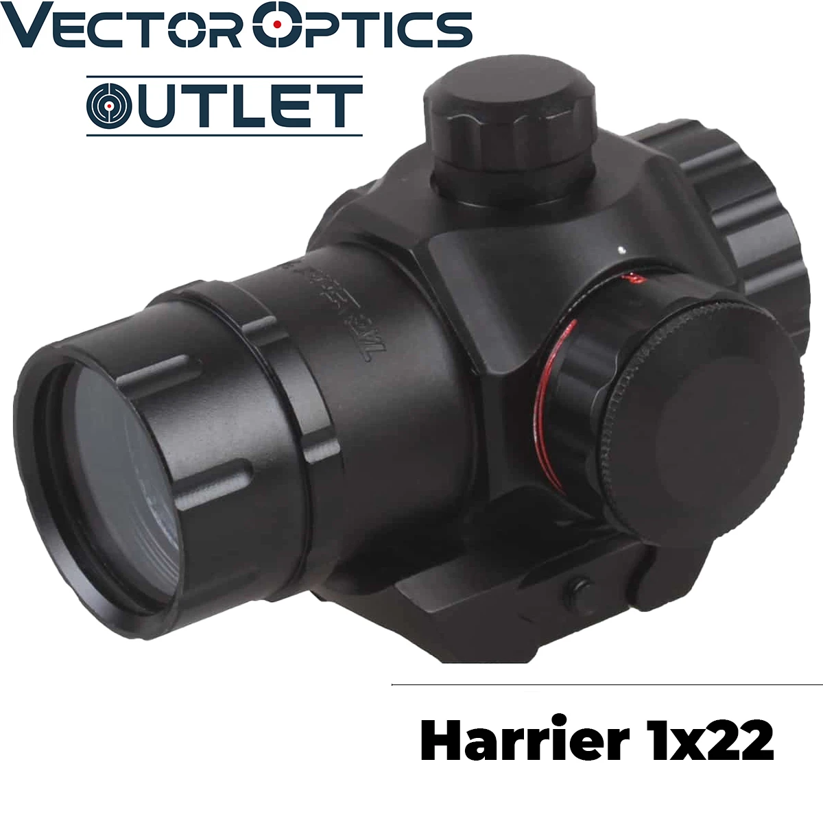 

Vector Optics Harrie 1x22 Compact Green Red Dot Scope Weapon Reflex Sight 3 MOA 21mm Picatinny Mount Real Firearms Shock Proof