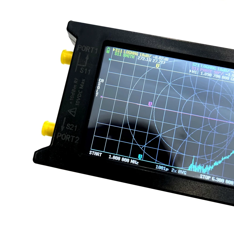 New LiteVNA-64 50KHz ~ 6.3GHz LiteVNA 3.95" Touch Screen Vector Network Analyzer HF VHF UHF Antenna Analyzer Update of NanoVNA 4