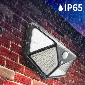 

100LED Durable Eco-Friendly Walkway Lights Street Lamp Wall Light Outdoor Home