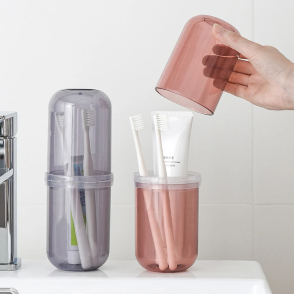 Портативный Набор чашек для мытья походная зубная щетка путешествий органайзер