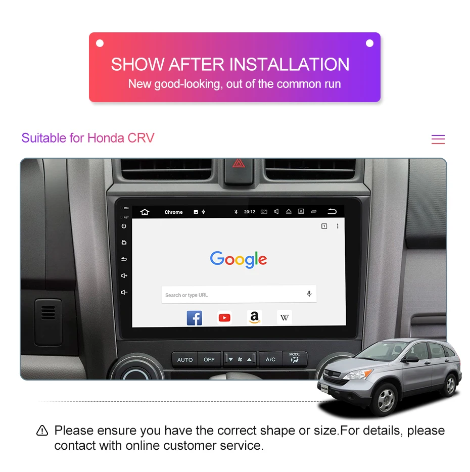 Isudar 1 Din Автомобильный мультимедийный Android 9 для Honda/CRV/CR-V 2006-2011 авто радио видео gps Восьмиядерный rom 32 ГБ USB DVR DSP камера