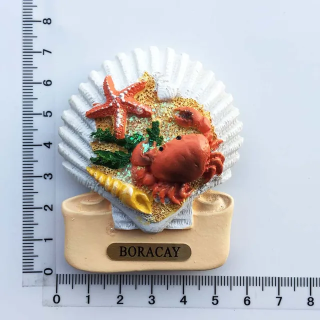 World Travel Countries Fridge Magnet Marine Boracay Philippines Cute Sticker Creative Paste Kids Like Souvenir Stereo 3d Fridge Magnets Aliexpress