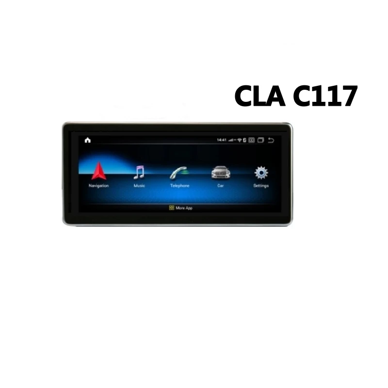 Автомобильный gps аудио радио для Mercedes Benz MB CLA класс C117 180 200 250 2013 CarPlay TPMS навигация - Цвет: Benz-C117