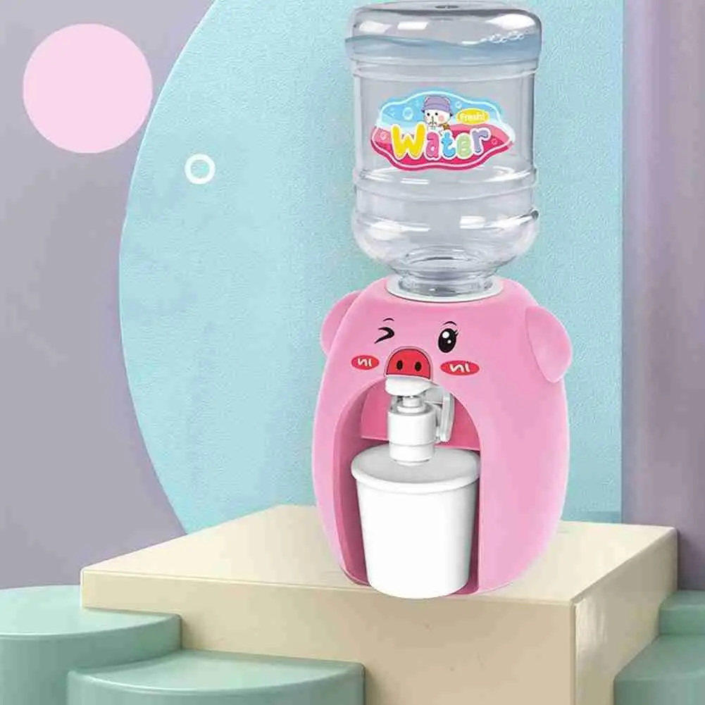 Mini Drink Water Dispenser Toy Kitchen Play House Toys Small Appliances