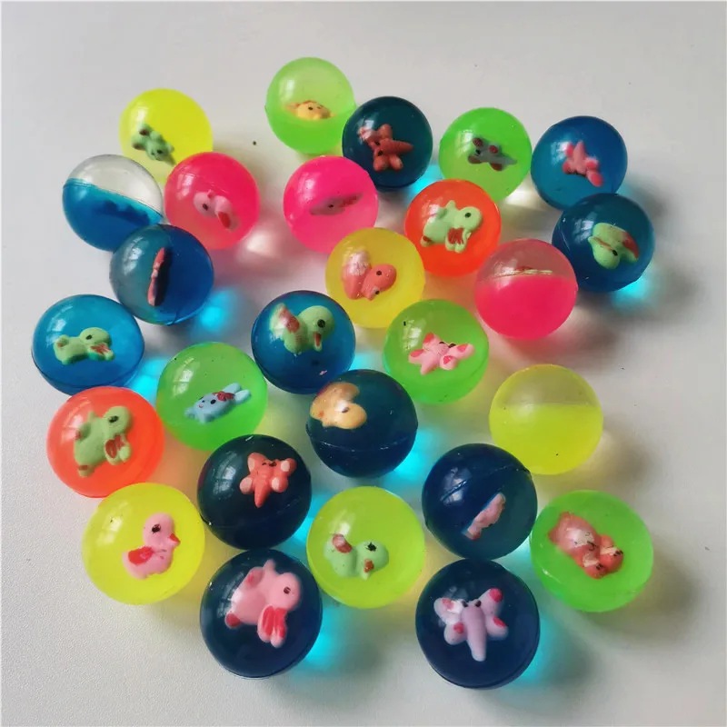 Bouncing Balls Watermelon Candy Color Jumping Balls Rubber Outdoor Bath Toys Child Sports Games Elastic Juggling Children Toy