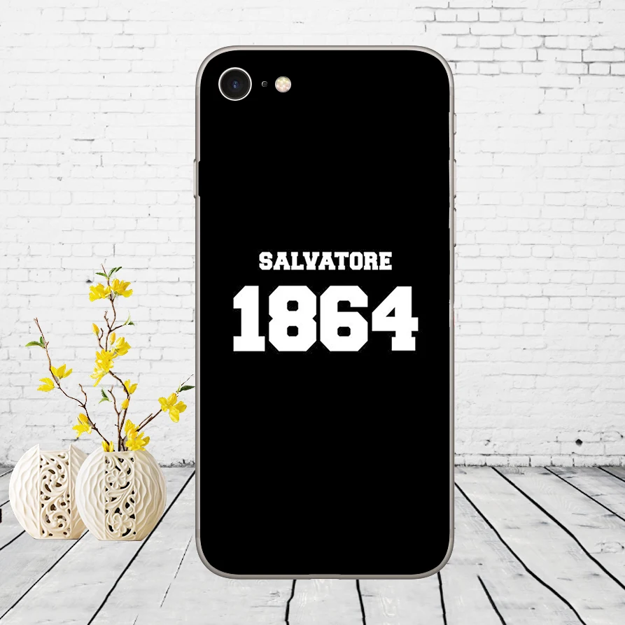 10 108DD Дневники вампира 02 Мягкий силиконовый чехол для iPhone 5 5S SE 6 6s 8 plus 7 7 Plus X XS SR MAX - Цвет: 10
