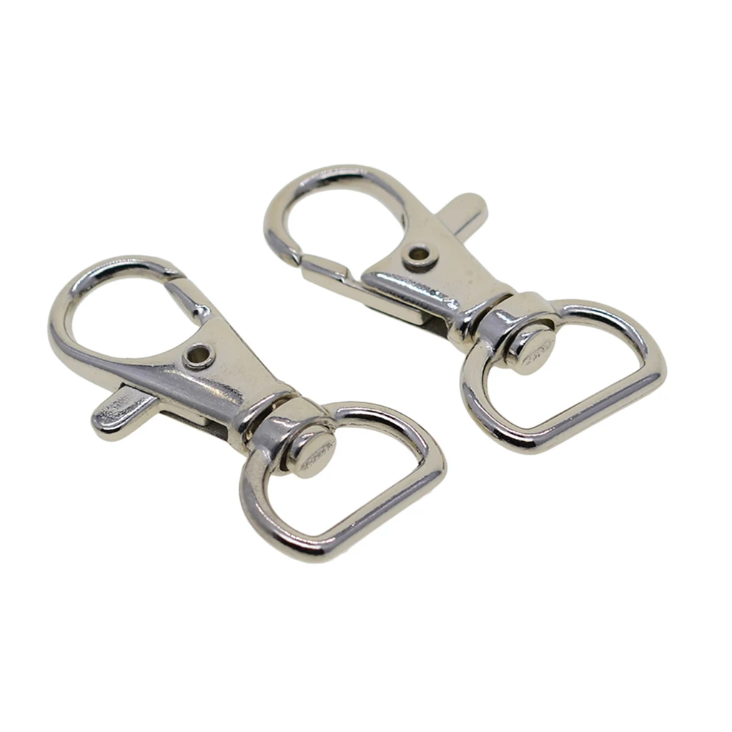 10PCS QUALITY SWIVEL CLIP FOR STRAPPING, LOBSTER BAG CLASP KEYRING FINDINGS