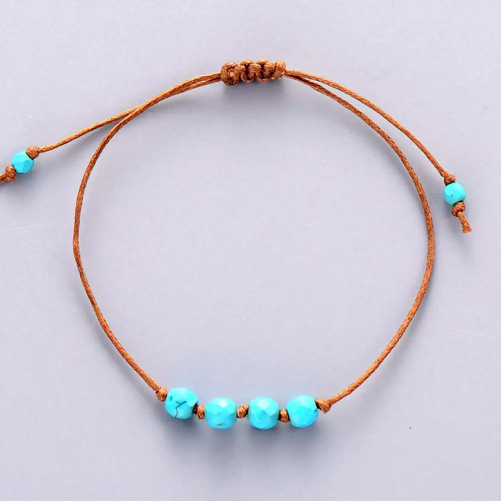 bracelet adjust bracelet adjustable bead bracelet friendship bracelet bead bracelet Adjustable bracelet Turquoise seed bead bracelet
