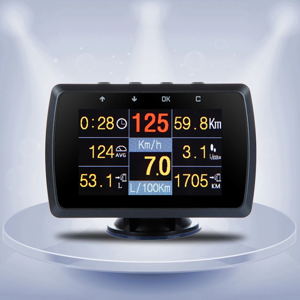 

A501 HUD Display OBD On-board Computer For Car speedometer Fuel Consumption Projector OBD Digital Meter Head Up Display