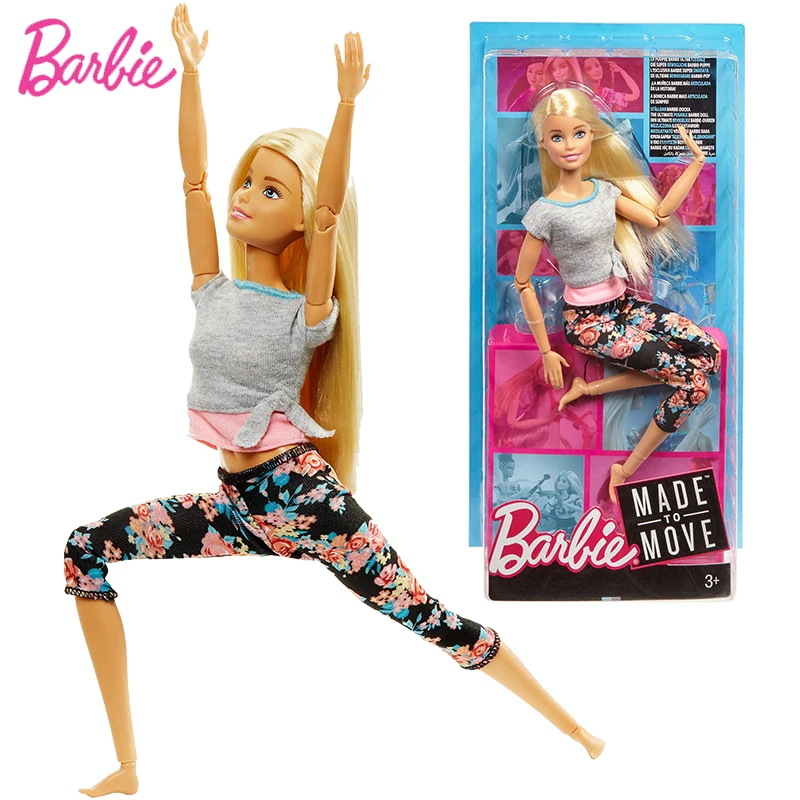 Бренд Барби игрушки 22 девочки могут перемещать тело йога принцесса бесконечный спортивный фанат Йога стиль 30 см высота