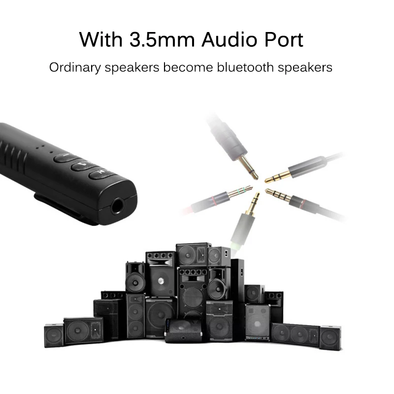 XT-2 Bluetooth приемник автомобильный Bluetooth AUX 3,5 мм музыка Bluetooth аудио приемник для гарнитуры вызов автомобильный комплект передатчик Авто адаптер