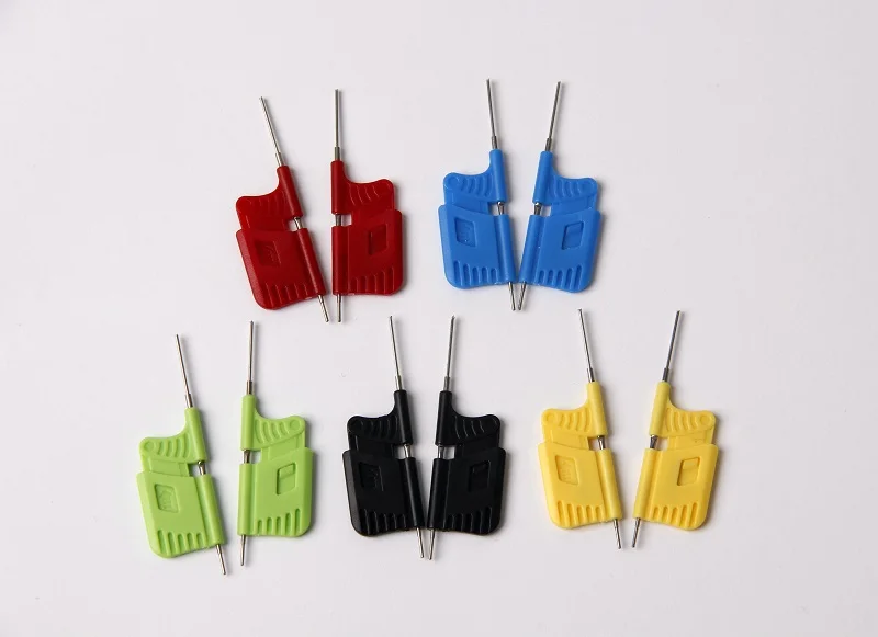 SDK08 Test Clip SMD IC Test Hook Clips for Electrical Testing Ultra Small Clip Chip 10Pcs ic test clip