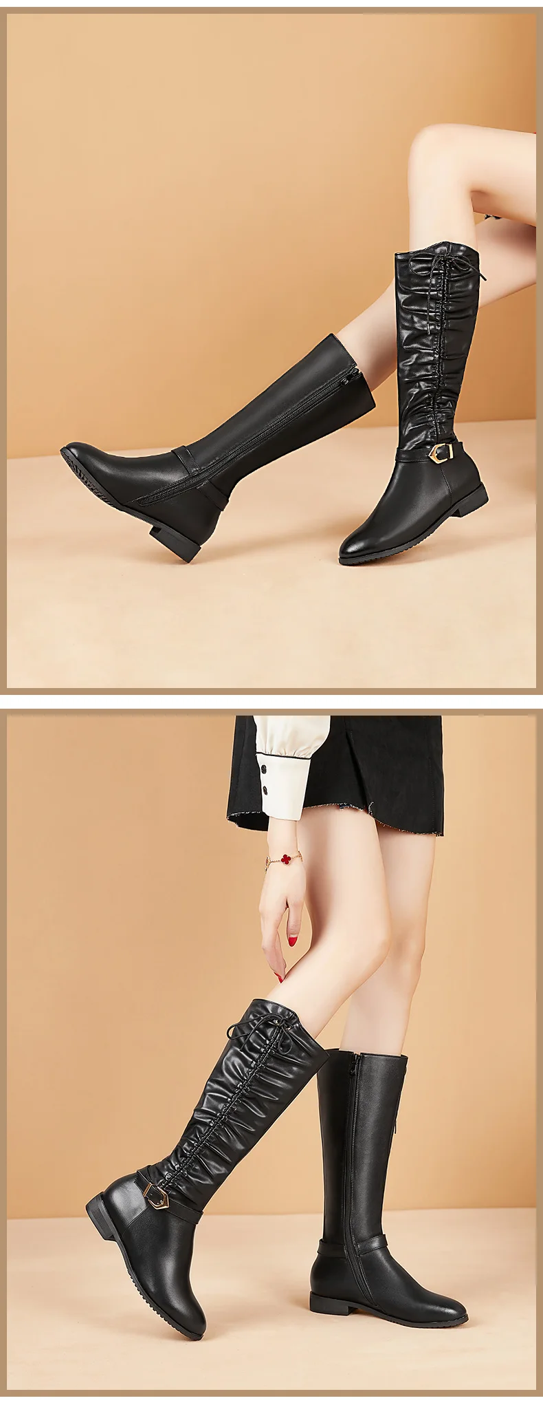 New Sexy Boots high quali Korean version Snow Boots Women's Fashion Boots Shoes Female