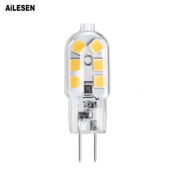 

LED G4 Lamp Clear Cover AC 220V 12V 2W SMD2835 LED Bulb G4 mini Ultra Bright Chandelier Lights