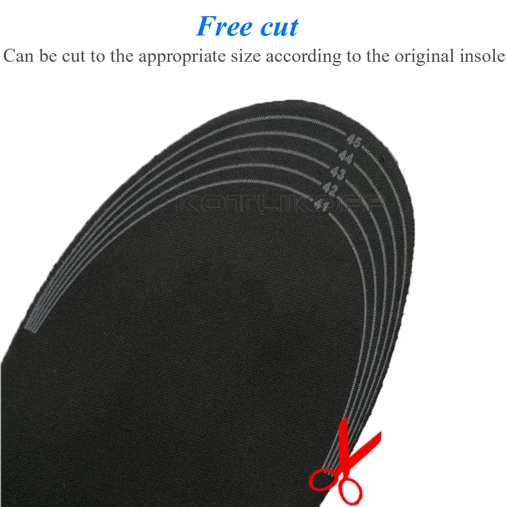 USB Heated Shoe Insoles Electric Foot Warming Pad Feet Warm Sock Pad Mat Electrically Heating Insoles Washable Winter Thermal