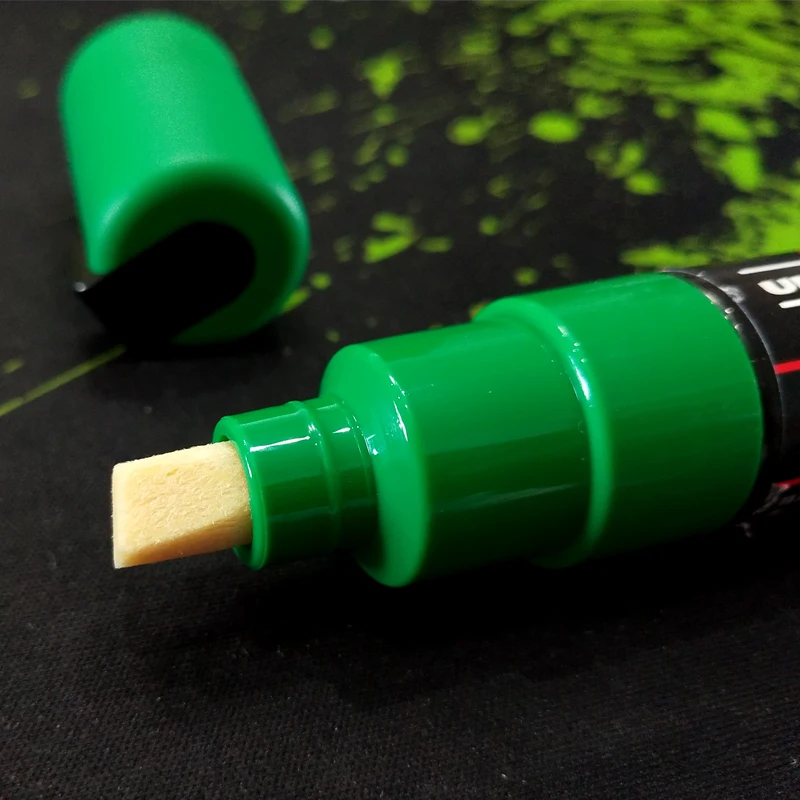 UNI POSCA PC 8K 15 цветов костюм поп рекламный плакат граффити ручка 8 0 мм большими