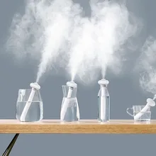 Разборный увлажнитель воздуха для дома и офиса, портативный USB Пароварка для лица, арома-диффузор, автомобильный распылитель, ультразвуковые увлажнители